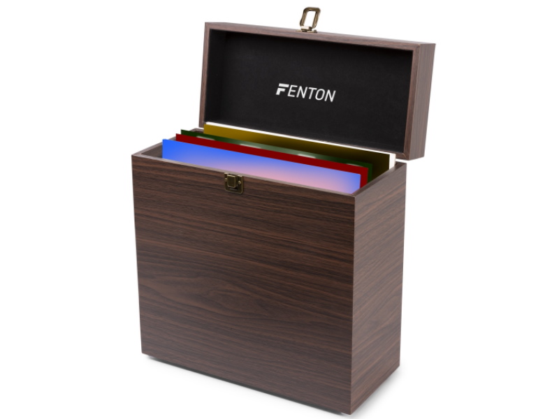 Fenton RP170D -- Giradiscos con Bluetooth y caja de almacenaje.